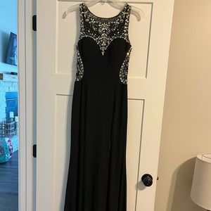 Formal dress in black